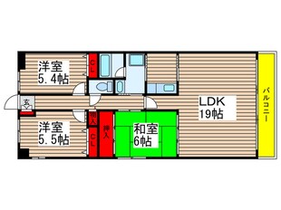 CASSIA八千代緑が丘の物件間取画像